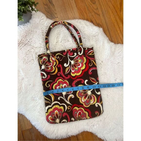 Vera Bradley *retired* Puccini Slim Tote Quilted Purse - Picture 6 of 7